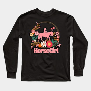 Horse Lover Spring Long Sleeve T-Shirt